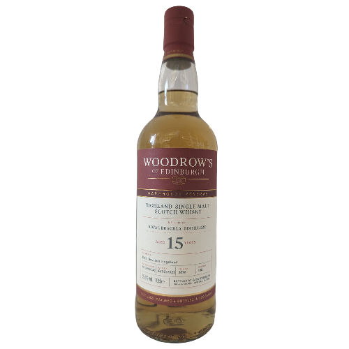 Woodrow’s Royal Brackla 15 Year Old 70cl
