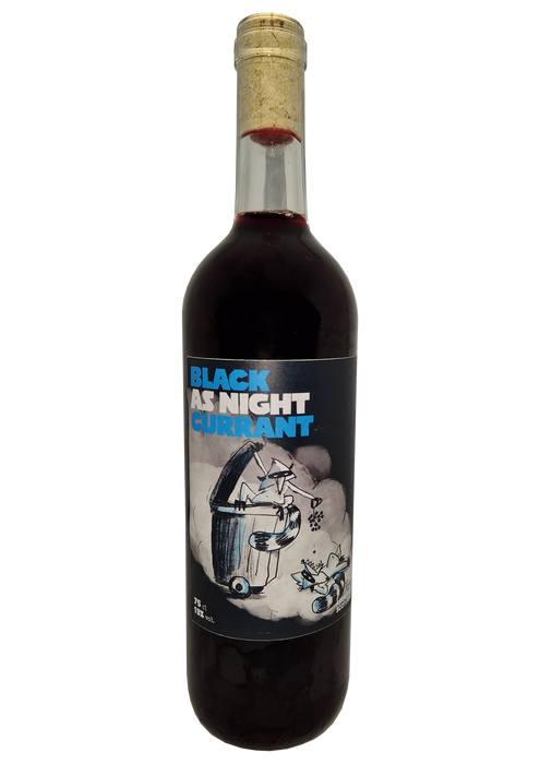 Two Racoon Black as Night Current Wine 75cl