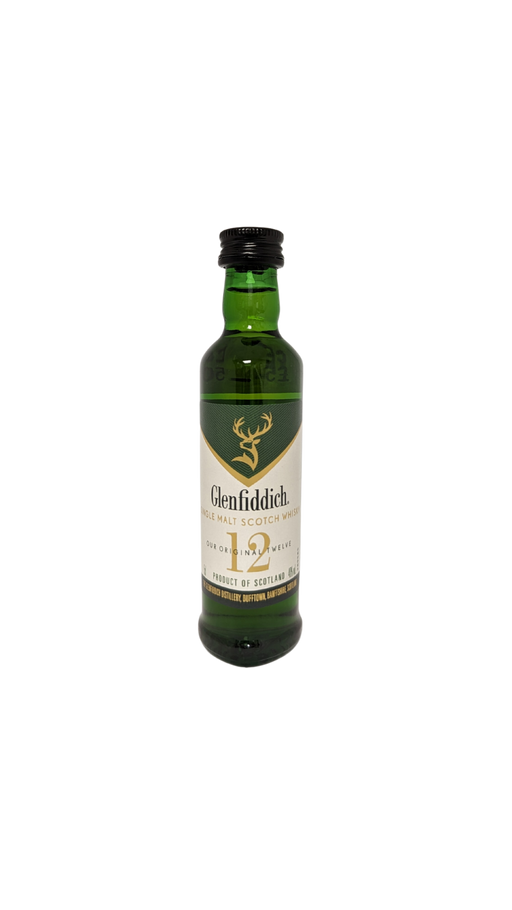 Glenfiddich 12 Year Old Miniature 5cl