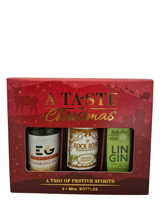 A taste of Christmas Gin Trio 3 x 5cl