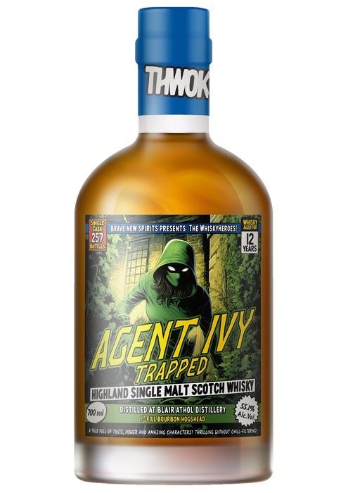 Brave New Spirits Agent Ivy Trapped Blair Athol 12 Year Old 70cl