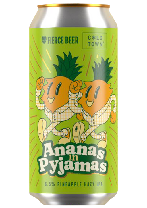 Fierce Ananas in Pyjamas Hazy IPA 440ml