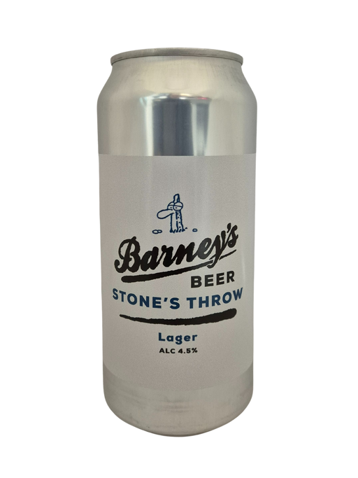 Barney’s Beer Stones Throw Lager 440ml
