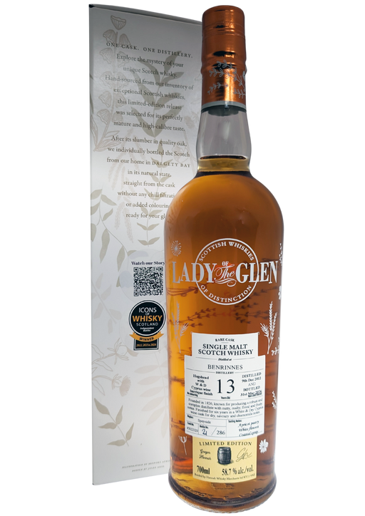 Lady of the Glen Benrinnes 13 Year Old 70cl