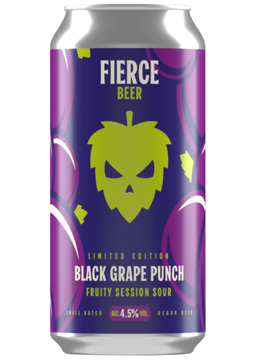 Fierce Black Grape Punch 440ml