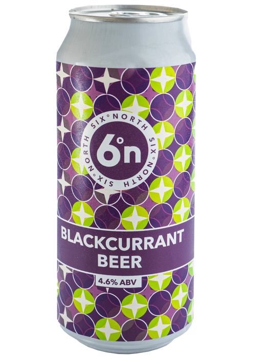 Six Degrees North Blackcurrant Beer 440ml