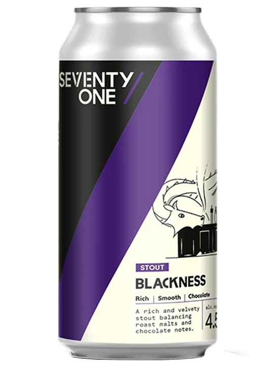 Seventy One Blackness Stout 440ml