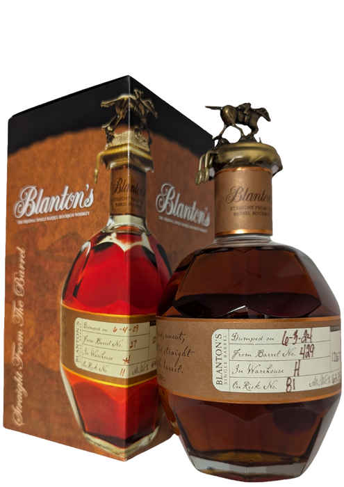 Blanton’s Straight from the Barrel 2024 63.35%ABV  70cl