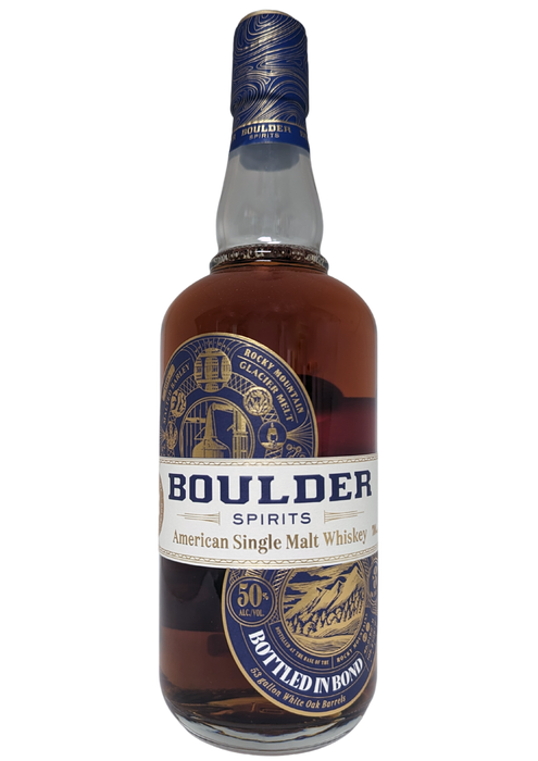Boulder Spirits American Single Malt Whiskey Bottled In Bond 70cl