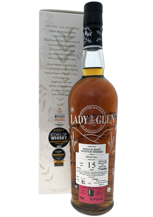 Lady of the Glen Braeval 15 Year Old 70cl