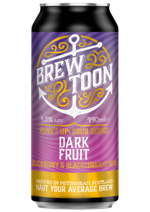 Brew Toon Dark Fruits Sour 440ml * Short date *