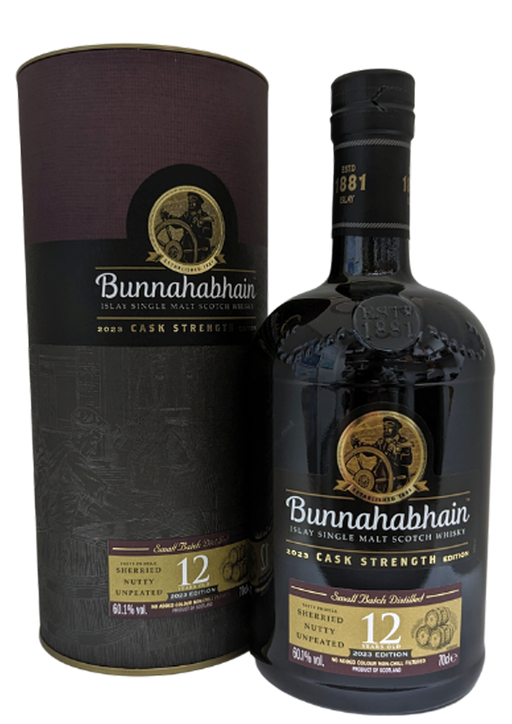 Bunnahabhain 12 Year Old Cask Stength 2023 70cl