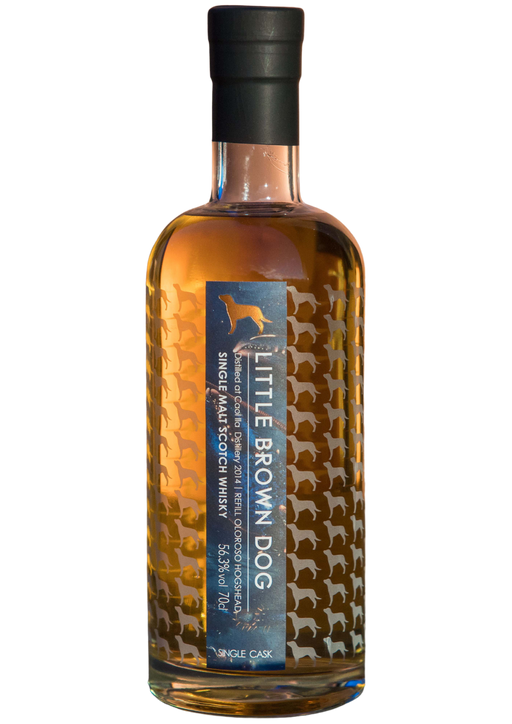 Little Brown Dog Caol Ila 10 Year Old 70cl