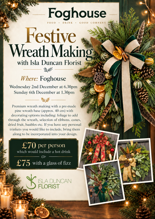 Festive Wreath Making Workshop