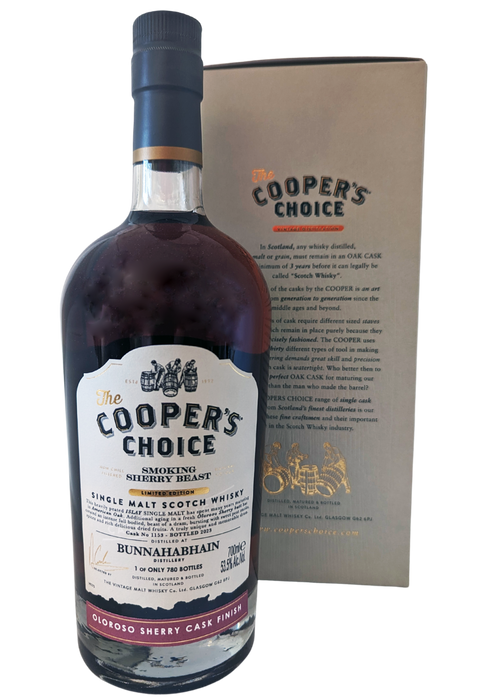 Cooper’s Choice “Smoking Sherry Beast” Bunnahabhain 70cl
