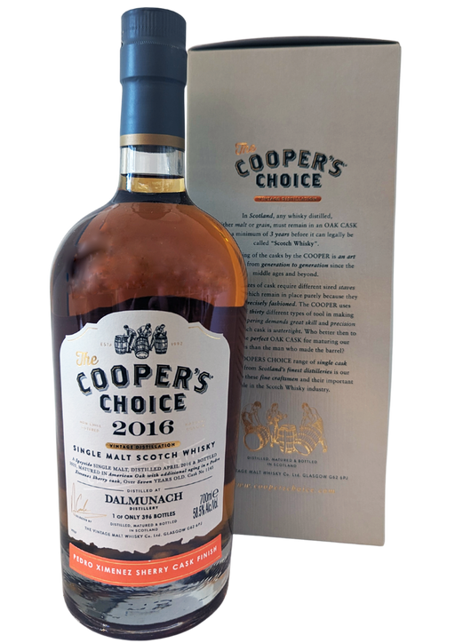 Cooper’s Choice Dalmunach 2016 7 Year OId 70cl