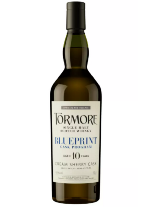 Tormore Blueprint 10 Year Old Cream Sherry Cask 70cl