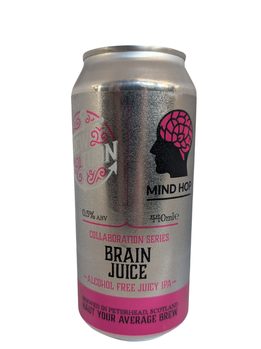 Brew Toon Brain Juice Alcohol Free Juicy IPA 440ml