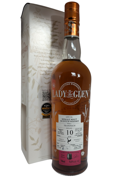 Lady of the Glen North Teaninich 10 Year Old 70cl