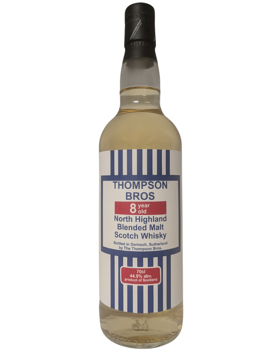 Thompson Bros 8 Year Old North Highland Blended Malt Whisky 70cl