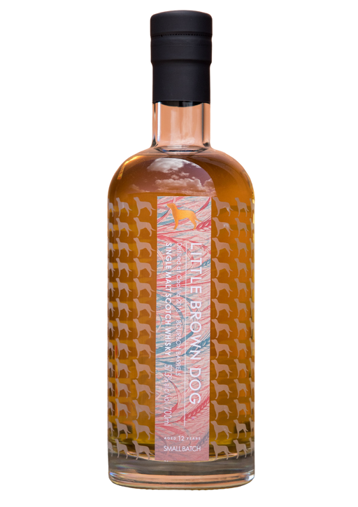Little Brown Dog Unpeated Caol Ila 12 Year Old 70cl