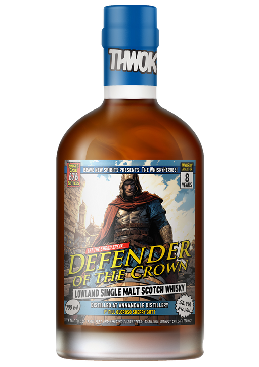 Brave New Spirits Defender of the Crown Annandale 8 Year Old 70cl