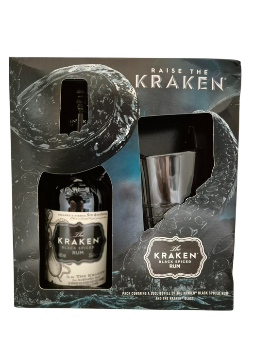 Kraken Gift Set with Highball Glass 35cl