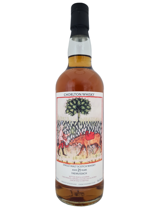 Chorlton Whisky Faemussach 21 Year Old 70cl