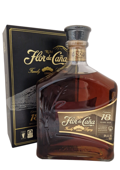 Flor de Caña 18 Year Old Rum 70cl