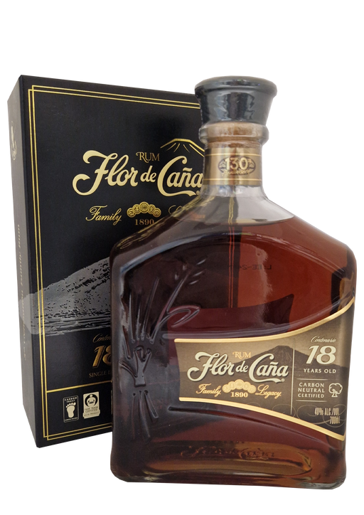 Flor de Caña 18 Year Old Rum 70cl