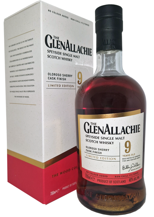 Glenallachie 9 Year Old Oloroso Cask Finish 70cl
