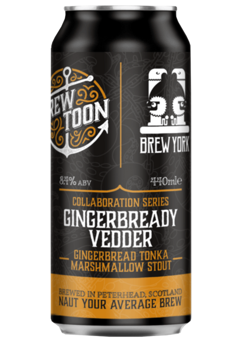Brew Toon Gingerbread Vedder Stout 440ml