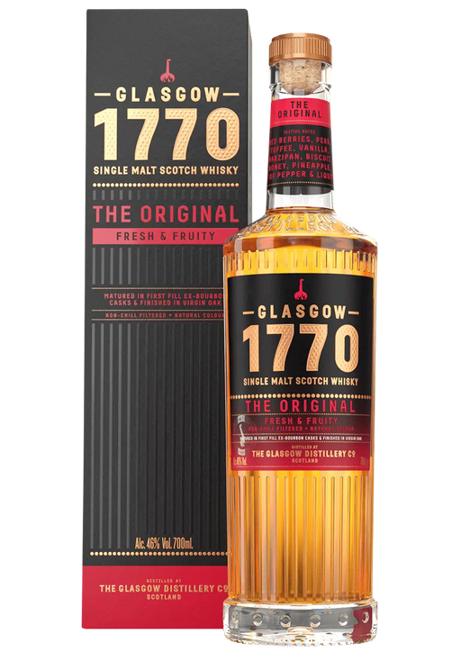 格拉斯哥 1770 原味单一麦芽威士忌 50cl