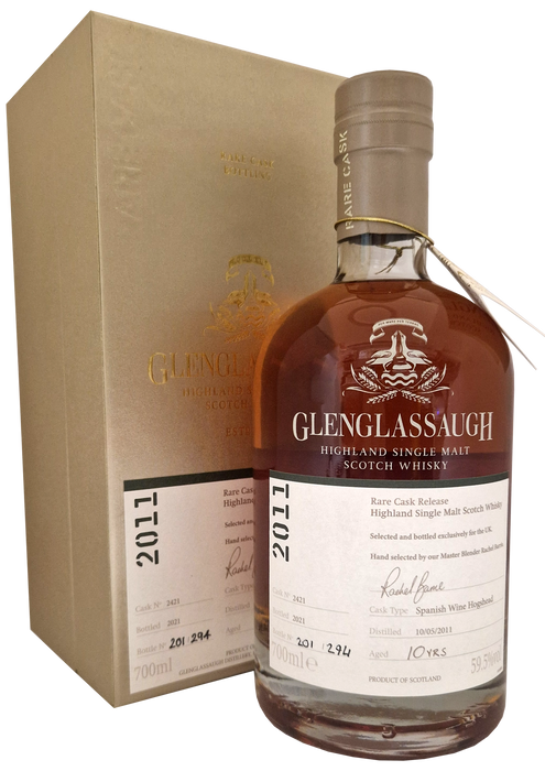 Glenglassaugh 10 Year Old Cask no.2421 70cl