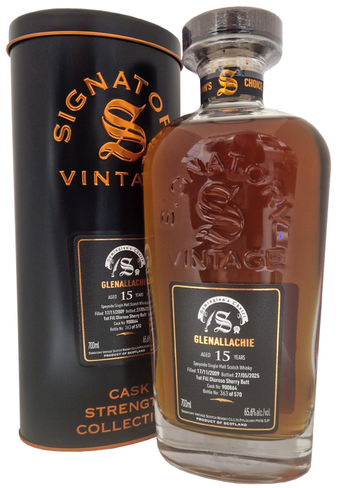 Signatory Vintage Glenallachie 15 Year Old 70cl