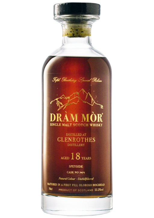 Dràm Mòr 5th Anniversary Glenrothes 18 Year Old 70cl