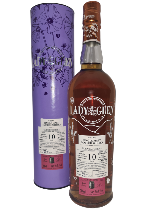 Lady of the Glen Glentauchers 10 Year Old 70cl