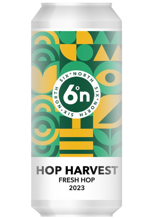 Six°North Hop Harvest 2023 Fresh Hop Lager 440ml