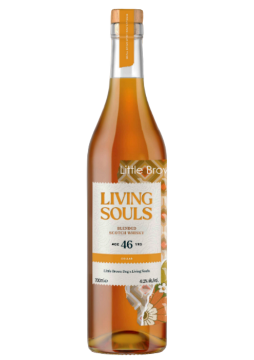 Little Brown Dog x Living Souls 46 Year Old Blended Malt 70cl