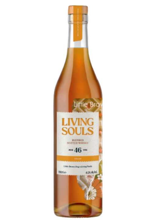 Little Brown Dog x Living Souls 46 Year Old Blended Malt 70cl