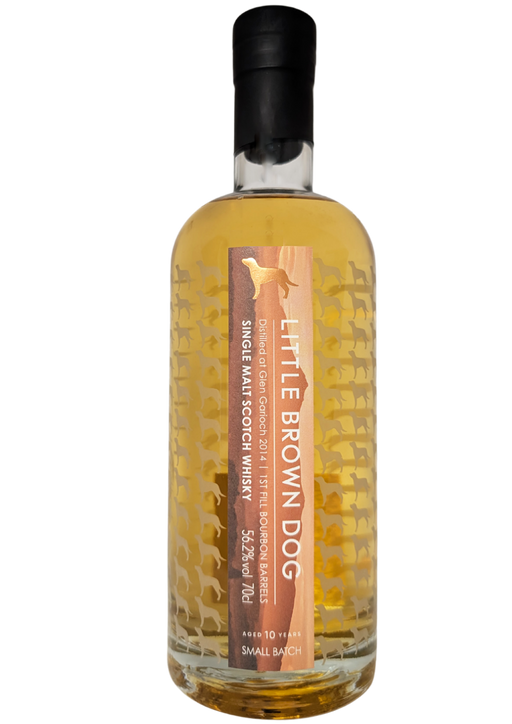 Little Brown Dog Glen Garioch Distillery 2014 10 Year Old 70cl