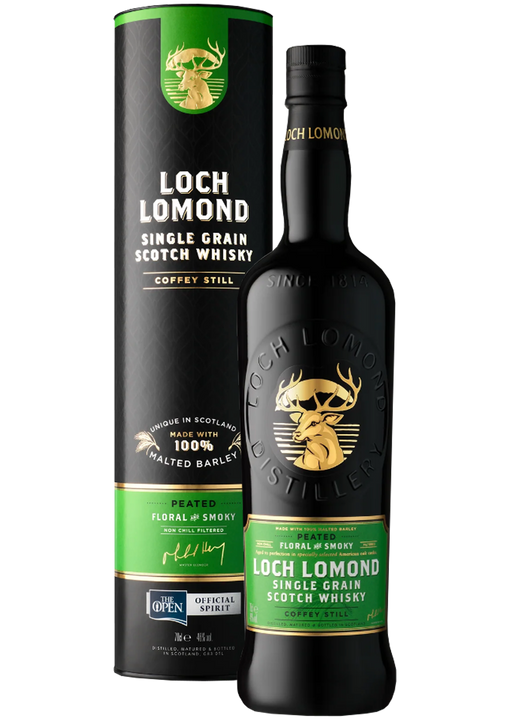 Loch Lomond Single Grain Peated Malted Barley 70cl