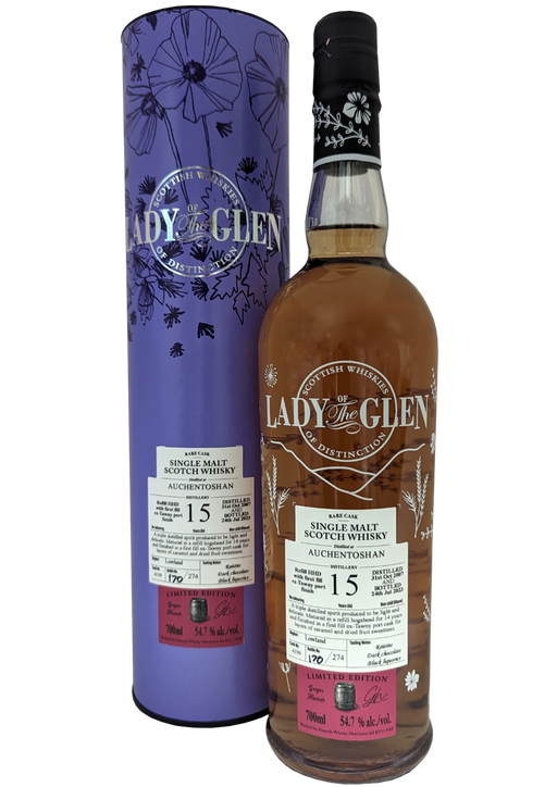 Lady of the Glen Auchentoshan 15 Year Old 2007 70cl