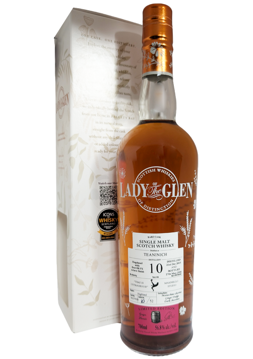 Lady of the Glen North Teaninich 10 Year Old 70cl