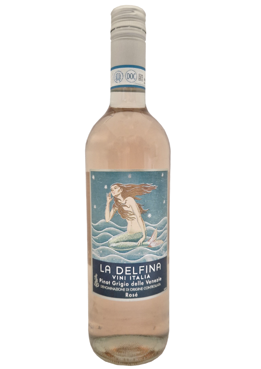 La Delphina Pinot Grigio Delle Venezia Rose 75cl
