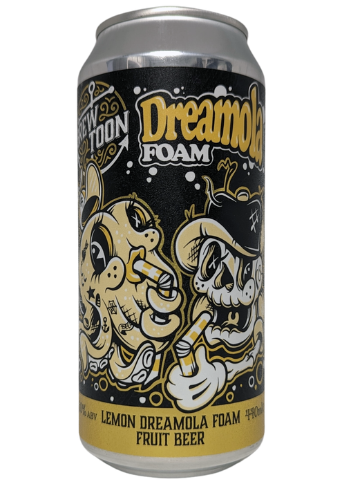 Brew Toon Lemon Dreamola Foam Fruit Beer 440ml