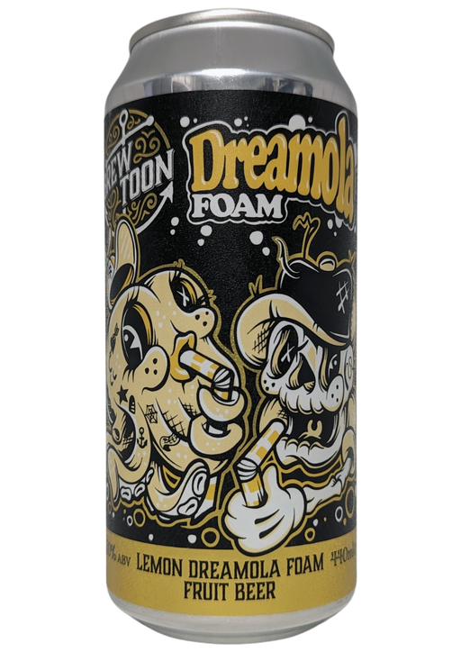 Brew Toon Lemon Dreamola Foam Fruit Beer 440ml