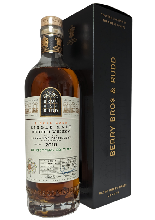 Berry Bros & Rudd 2010 Linkwood Christmas Edition Cask #301235 70cl