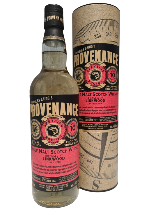 Douglas Laing Provenance Linkwood 10 Year Old 2012 70cl