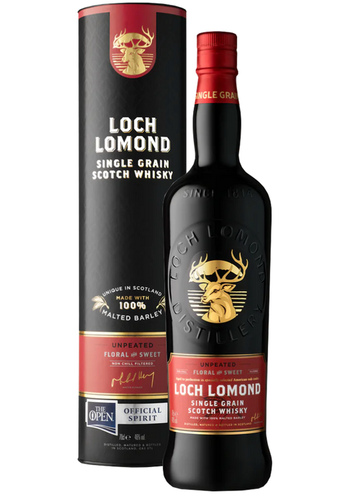 Loch Lomond Single Grain Unpeated Malted Barley 70cl